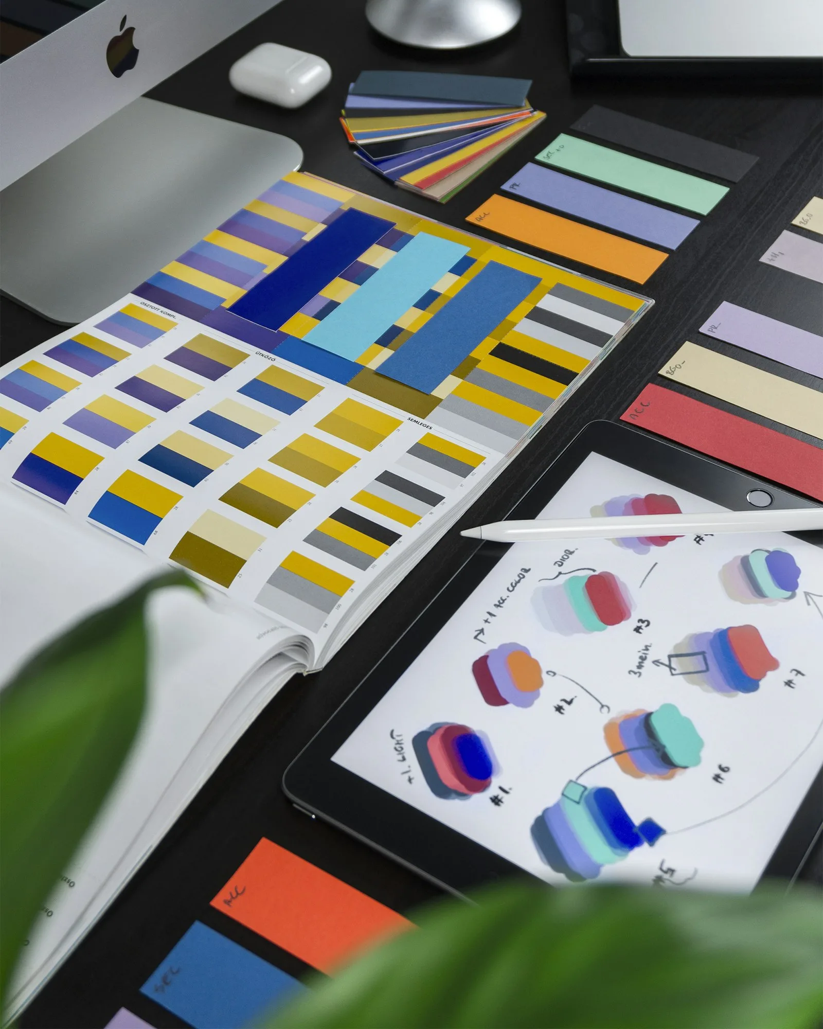 Brand design desk